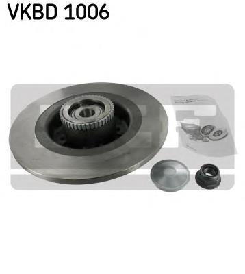 VKBD1006 SKF Tarcza hamulcowa tylna