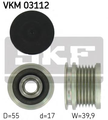 VKM03112 SKF koło pasowe alternatora