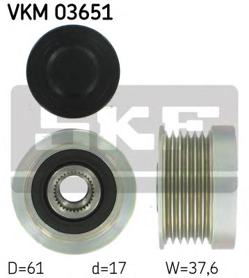 VKM 03651 SKF koło pasowe alternatora