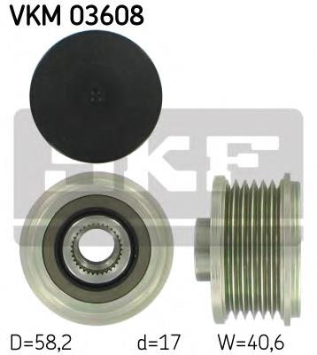 Koło pasowe alternatora 535010210 LUK
