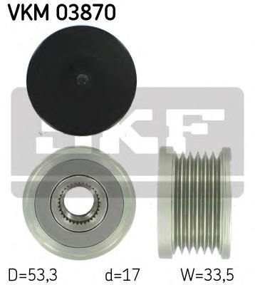 Koło pasowe alternatora 12317552352 BMW