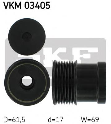 Koło pasowe alternatora Ford YC1T10A352AC cena, od 30,67 USD