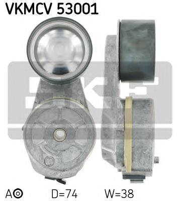 Napinacz paska napędowego SKF VKMCV53001 cena, od 64,63 USD