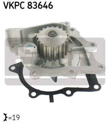 Pompa chłodząca wodna SKF VKPC83646 cena, od 45,93 USD