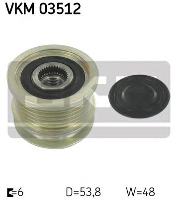 Koło pasowe alternatora 588132 VALEO
