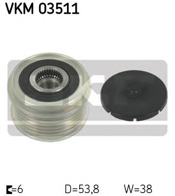 Koło pasowe alternatora Vemo V40230007 cena, od 36,10 USD