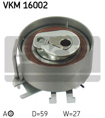 VKM16002 SKF Rolka napinacza paska rozrządu