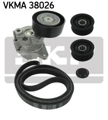 Pasek napędowy mechanizmów, zestaw VKMA38026 SKF