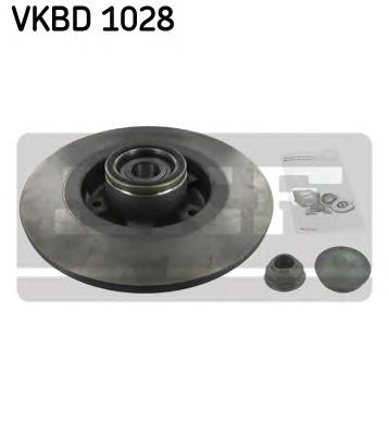 VKBD1028 SKF Tarcza hamulcowa tylna