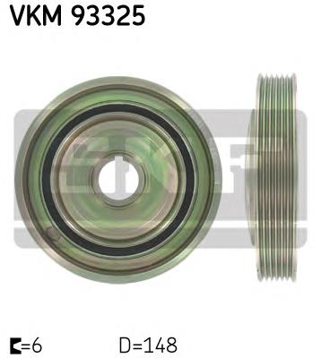 VKM 93325 SKF koło pasowe wału korbowego