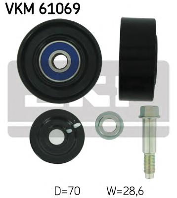 VKM61069 SKF Rolka prowadząca, kierunkowa paska napędowego