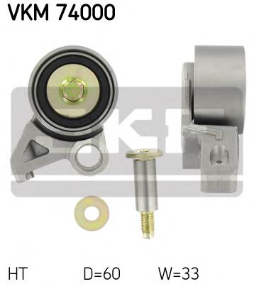 Rolka napinacza paska rozrządu SKF VKM74000 cena, od 46,89 USD