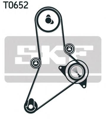 VKMA02383 SKF Pasek rozrządu, zestaw