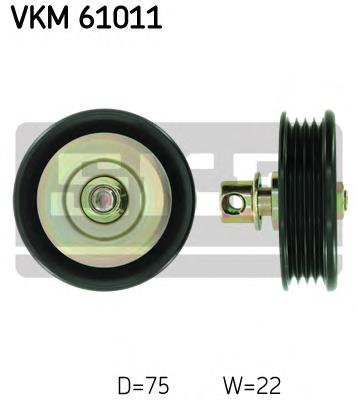 VKM61011 SKF Rolka napinacza paska napędowego