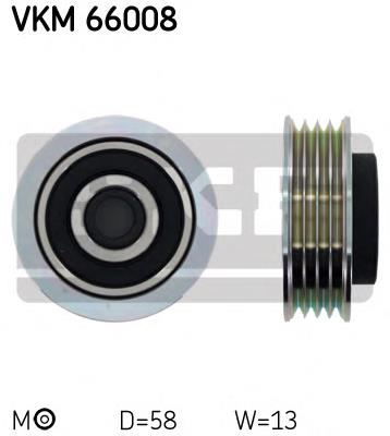 Rolka napinacza paska napędowego VKM66008 SKF