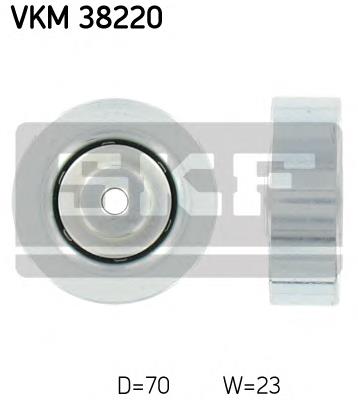 Rolka napinacza paska napędowego VKM38220 SKF