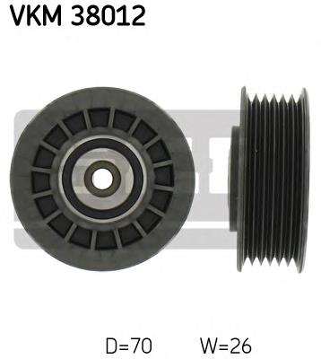 Rolka prowadząca, kierunkowa paska napędowego SKF VKM38012 cena, od 16,51 USD