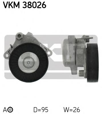 Napinacz paska napędowego Mercedes A1122000170 cena, od 46,14 USD