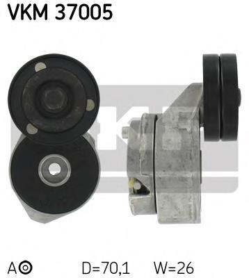 Napinacz paska napędowego SKF VKM37005 cena, od 23,93 USD