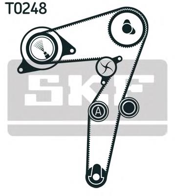 VKMC 02193-2 SKF pasek rozrządu, zestaw