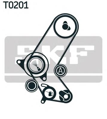 VKMA 05700 SKF pasek rozrządu, zestaw