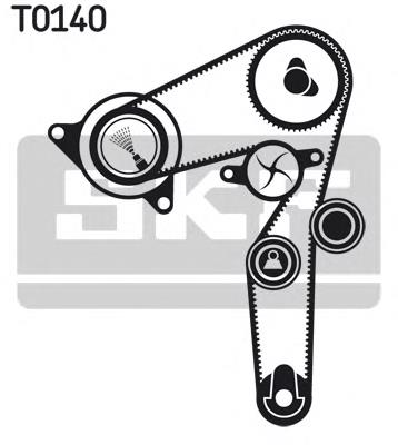 VKMC 02174 SKF pasek rozrządu, zestaw