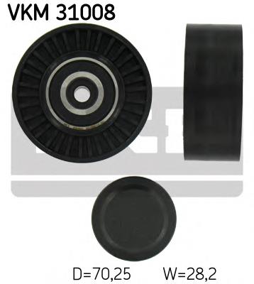 Rolka prowadząca, kierunkowa paska napędowego SKF VKM31008 cena, od 18,40 USD