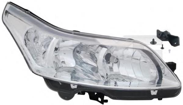 Reflektor lewy Peugeot/Citroen 9646893980 cena, od 175,36 USD