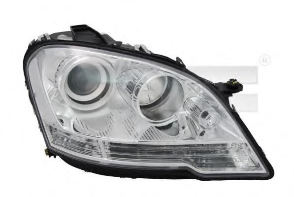  Reflektor prawy Mercedes ML/GLE 