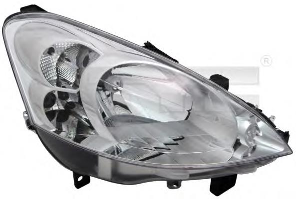 9682829380 Peugeot/Citroen Reflektor lewy