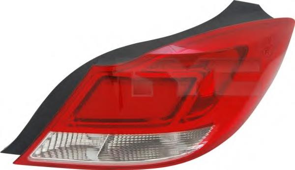 Lampa zespolona tylna prawa Opel 1222194 cena, od 71,51 USD