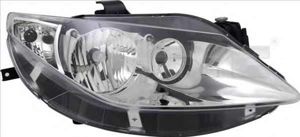 Reflektor lewy 2011972252 TYC