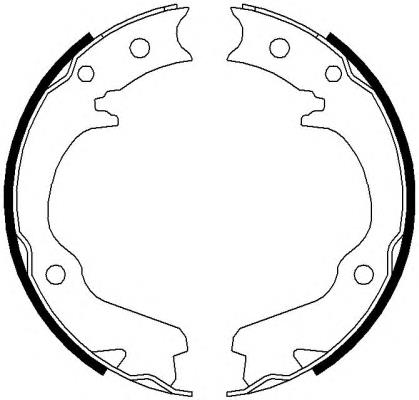 Klocki hamulca ręcznego 26694AE030 Subaru