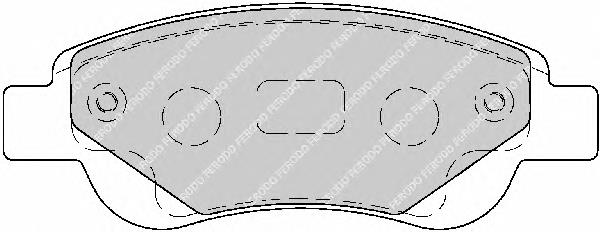 Klocki hamulcowe przednie tarczowe Ferodo FDB1790 cena, od 22,86 USD