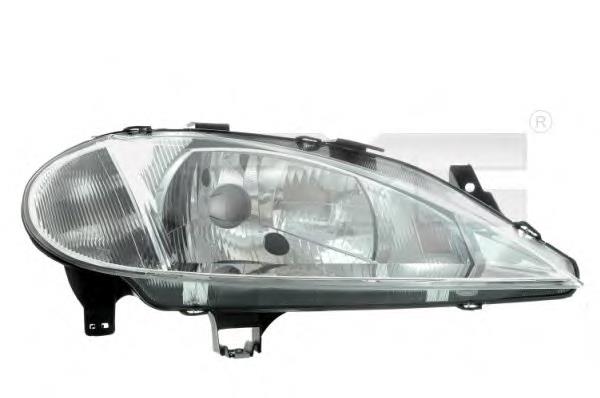 Do koszyka 7700427872D Renault (RVI) Reflektor lewy