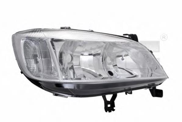 Do koszyka 1216276 Opel Reflektor prawy