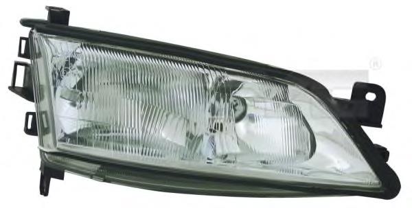 Reflektor prawy 1216012 Opel