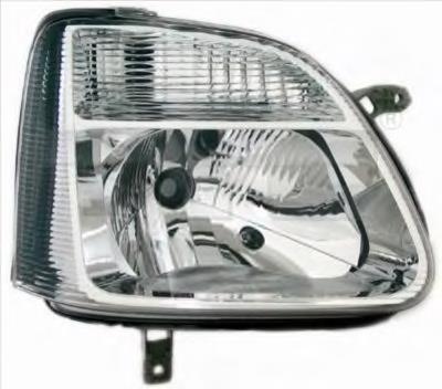 Reflektory Opel Agila