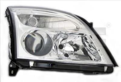 Reflektor prawy 1216120 Opel