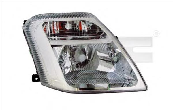 9680128380 Peugeot/Citroen Reflektor lewy