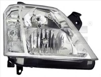 Reflektor prawy Opel 1216152 cena, od 78,32 USD