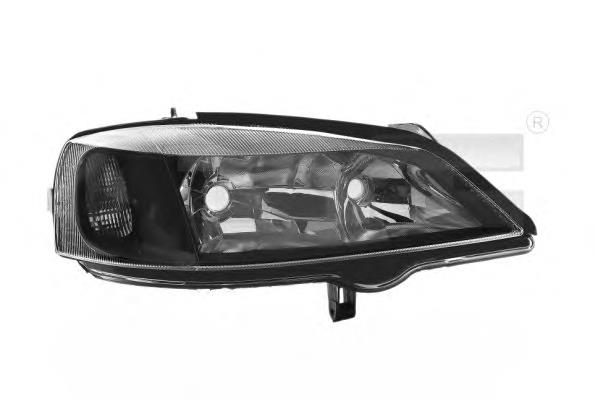1216288 Opel Reflektor prawy