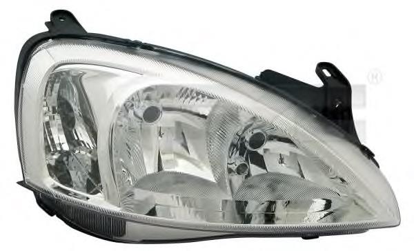 5556103E Polcar Reflektor prawy