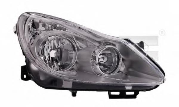 Do koszyka 1216188 Opel Reflektor prawy