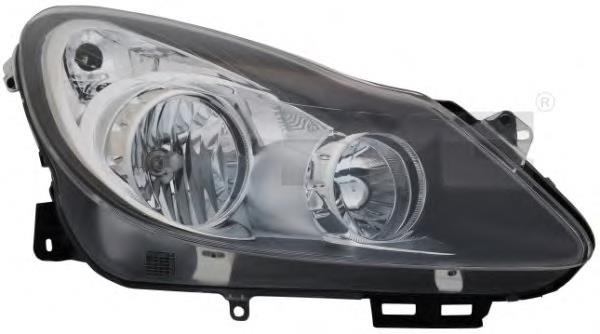 Reflektor lewy Opel 93189361 cena, od 157,46 USD