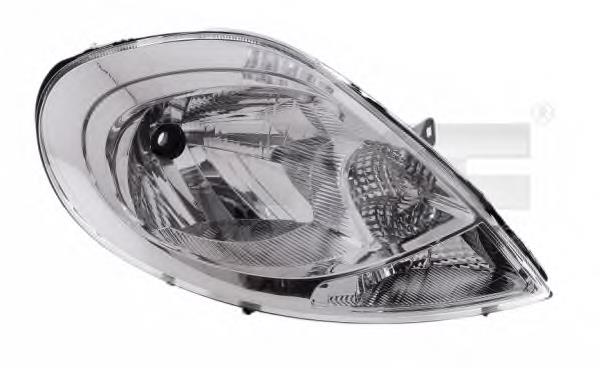 Reflektor lewy Opel 8200701354 cena, od 78,32 USD