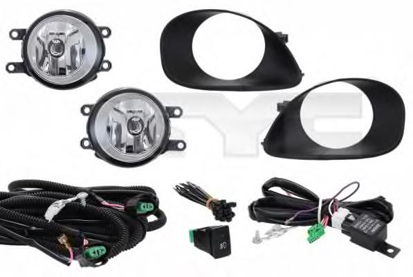 0490550H1C Tempest Lampa przeciwmgielna lewa