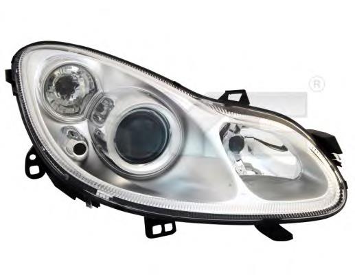  Reflektor prawy Smart FORTWO 