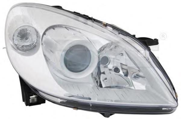Reflektory Mercedes B