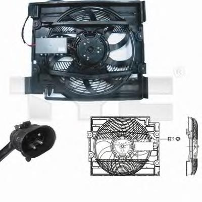 Dyfuzor chłodnicy klimatyzacji, w komplecie z wirnikiem i silnikiem Nissens 85422 cena, od 228,02 USD